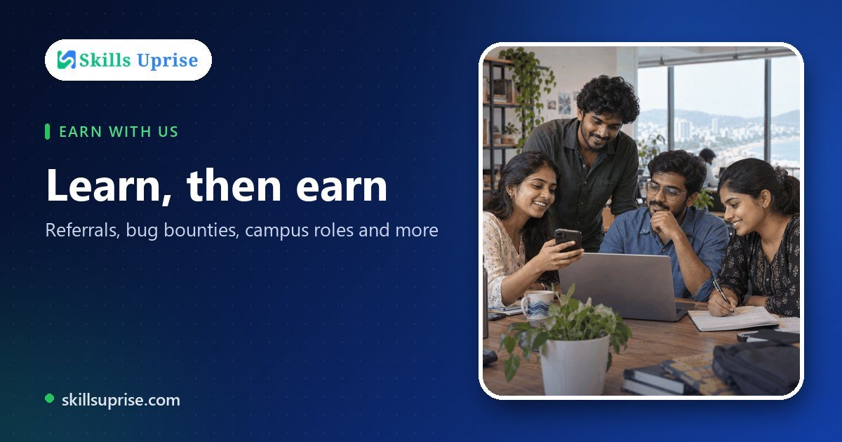 Learn, then earn | Skills Uprise