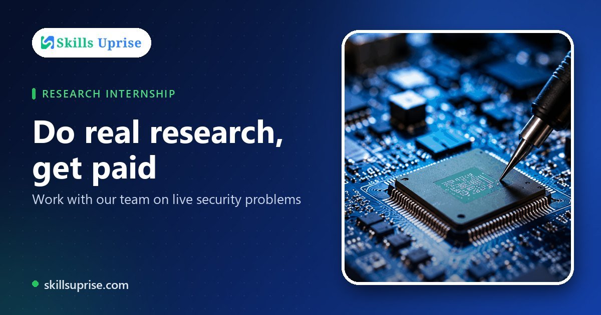 Do real research, get paid | Skills Uprise